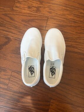 Classic White Slip-On Vans